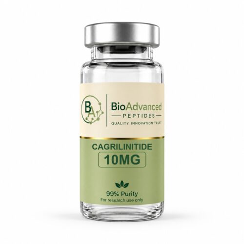 Cagrilinitide 10MG product vial - BioAdvanced Peptides, for research use only